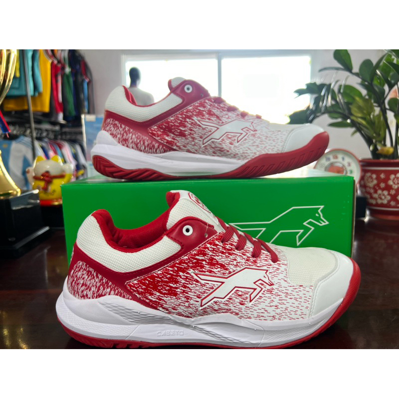 Giày bóng chuyền,pickleball VHD CABETO 363 trắng đen: chuyên bóng bàn, bóng chuyền, pickleball ... c