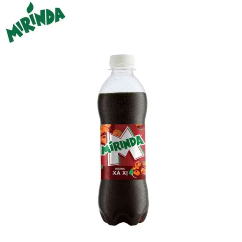 Nước ngọt Mirinda hương xá xị ít đường 390ml