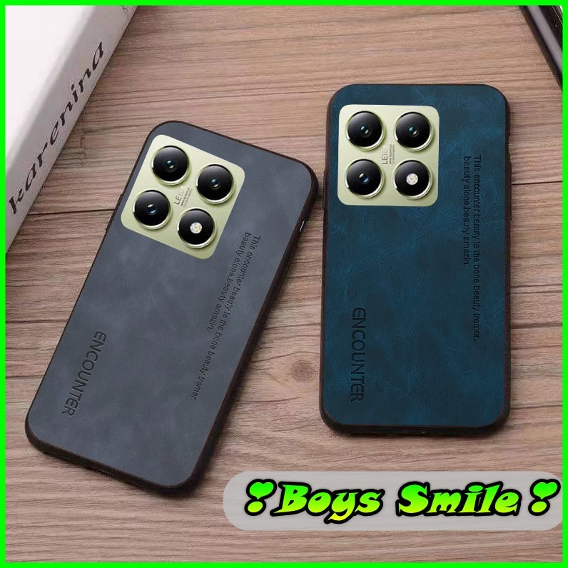 Ốp lưng da mịn cho Xiaomi 14T Mi 14 Mi 14T pro Redmi Note 14 - 5G Note 14 pro Note 14 pro + 5g