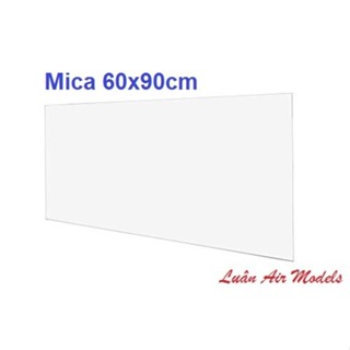 Mica 60x90cm Tấm nhựa mica cứng trong suốt làm hồ cá, hộp kính, khung ốp ảnh cưới cắt theo yêu cầu (độ dày từ 2mm ~ 5mm)