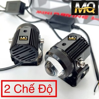  Đèn Trợ Sáng Bi Cầu Mini Ô Tô Xe Máy Có Quạt Quạt Gió Chip Mini L2 