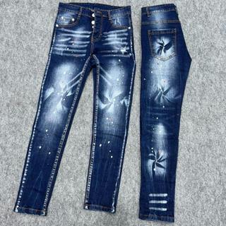 (Ảnh thật+video) Quần jean nam AMIRI rách vá khâu cao cấp vá 3 màu chuẩn đẹp co dãn hàng chất