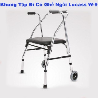 Khung Tập Đi Có Ghế Ngồi Lucass W9