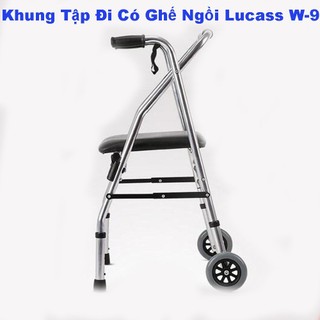 Khung Tập Đi Có Ghế Ngồi Lucass W9