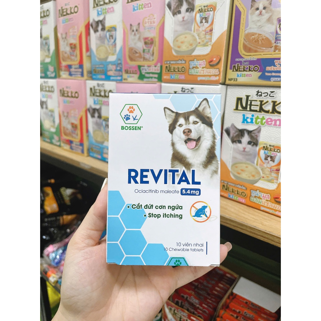 BOSSEN - Revital (dogs) hỗ trợ giảm ngứa cho chó