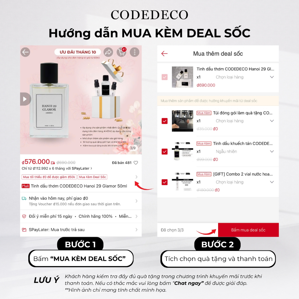 Tinh dầu nước hoa CODEDECO Miss Di 10ml dạng xịt | BigBuy360 - bigbuy360.vn