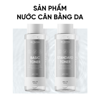 Nước Dưỡng DrCeutics Basic & Standard Toner Cân Bằng Da Dưỡng Ẩm Da 200ml