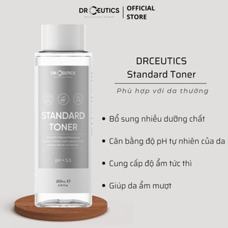 Nước Dưỡng DrCeutics Basic & Standard Toner Cân Bằng Da Dưỡng Ẩm Da 200ml
