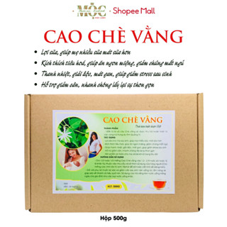 Cao chè vằng chính hãng Mộc Lành lợi sữa giảm cân giải độc mát gan an toàn hộp 500g 