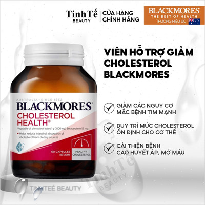 Viên uống giúp duy trì lượng cholesterol Blackmores Cholesterol Health 60 viên