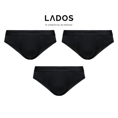 [COMBO 3 QUẦN] Quần Lót Nam Tam Giác Lados-7145 Cotton bamboo co giãn, dai, thoáng mát, thấm hút mồ hôi