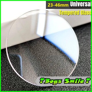  Kính cường lực tròn 23mm-46mm thông dụng cho đồng hồ thông minh Armani Casio Xiaomi Oppo 