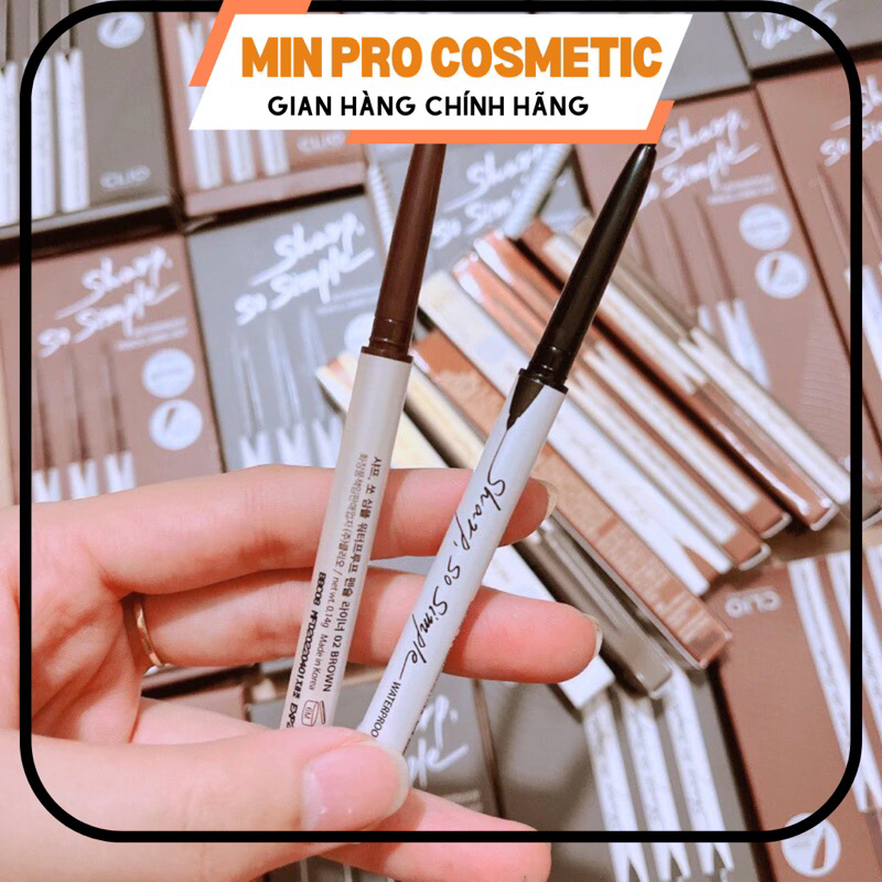 Chì kẻ mắt Clio Sharp, So Simple Waterproof Pencil Liner