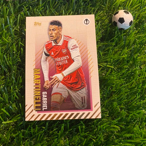 [ CHÍNH HÃNG ] - TOPPS GOLD 2023 - GABRIEL MARTINELLI (ARSENAL)