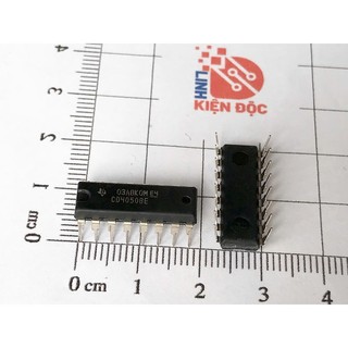 [Combo 5 chiếc] CD4050BE, CD4050 IC số Dip 16 hàng nhập khẩu