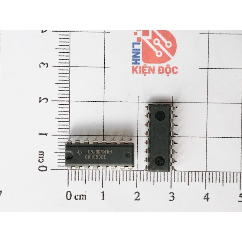 [Combo 5 chiếc] CD4050BE, CD4050 IC số Dip 16 hàng nhập khẩu