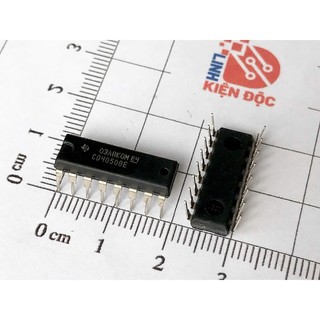 [Combo 5 chiếc] CD4050BE, CD4050 IC số Dip 16 hàng nhập khẩu