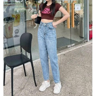 Quần Jeans Baggy Nữ Co Giãn JBG3250 -Thiết Kế Độc Đáo Chất Liệu Co Giãn -Phù Hợp Nhiều Phong Cách Thời Trang 