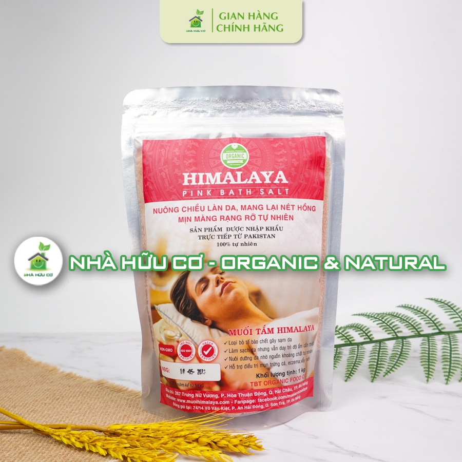 Muối tắm Himalaya - Nhà hữu cơ