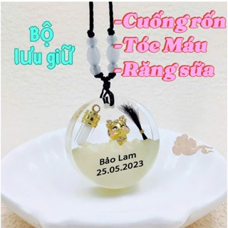 Bộ lưu giữ cuống rốn, lưu giữ cuống rốn cho bé, lưu giữ tóc máu cho bé, lưu giữ kỷ niệm bé sơ sinh