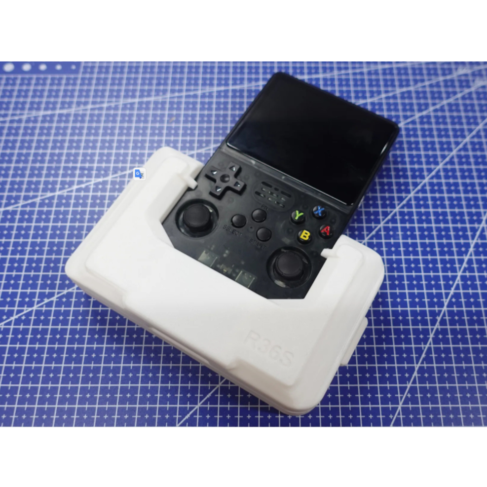 Vỏ Grip Case  cầm tay dạng công thái học cho máy Data Frog R36S in 3d chất lượng cao - PLAYTEK p53