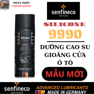 Chai xịt dưỡng ron cao su cửa ô tô Senfineco 9990 Silicon Spray 450ml