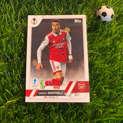 [ CHÍNH HÃNG ] - 1ST - TOPPS UCC 2023 - GABRIEL MARTINELLI (ARSENAL)