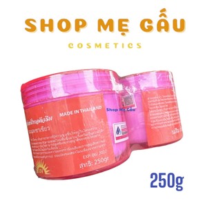 Kem tóc xù trắng body hủ 250gram (lẻ 1 hủ)