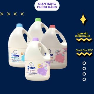  Nước giặt quần áo trẻ em Dnee Thái Lan 3000ml xà phòng giặt quần áo cho bé . 