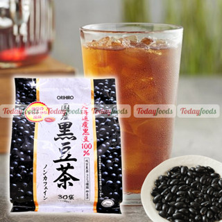 Trà Đậu Đen Nhật Orihiro 180G  30 Gói  – Hokkaido 100% – Không Caffeine - Dạng Túi Lọc 