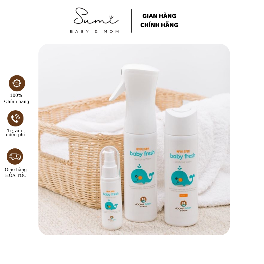 Xịt khuẩn Baby fresh
