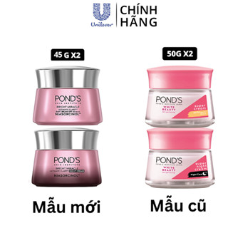 Kem Dưỡng Da Trắng Hồng Pond White Beauty (45g) và (30g) - Ban Ngày/Đêm
