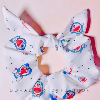 Cột tóc tai thỏ Doraemon nhiều màu