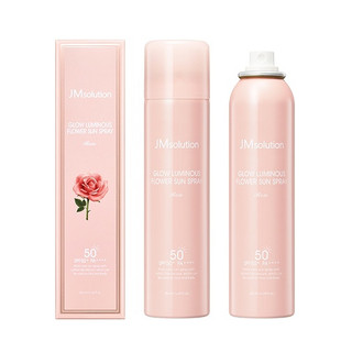 Xịt chống nắng tinh chất hoa hồng JMsolution Glow Luminous SPF50 180ml