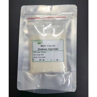 500g bột Natri Alginate (Sodium Alginate) thực phẩm
