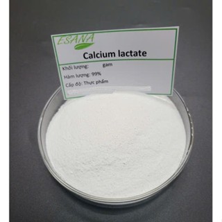 1kg bột Calcium Lactate (Canxi lactate) thực phẩm cho người