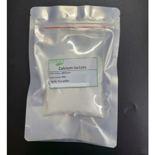 1kg bột Calcium Lactate (Canxi lactate) thực phẩm cho người
