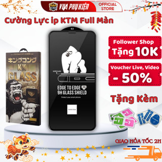 Kính cường lực iphone KTMStore KK ip Full Màn 6plus/7plus/8/8plus/x/xs/xs max/11/12 pro/11 12 13 14 15 16 promax