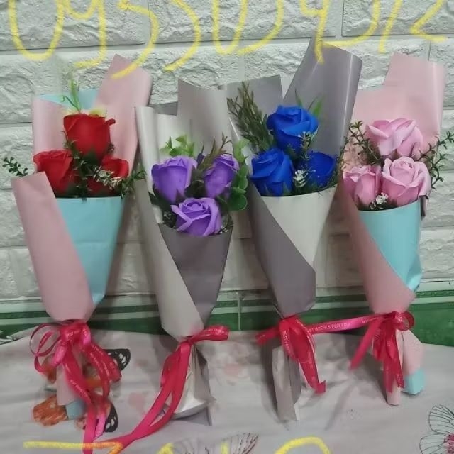 Bông sáp 3 bông mẫu mới