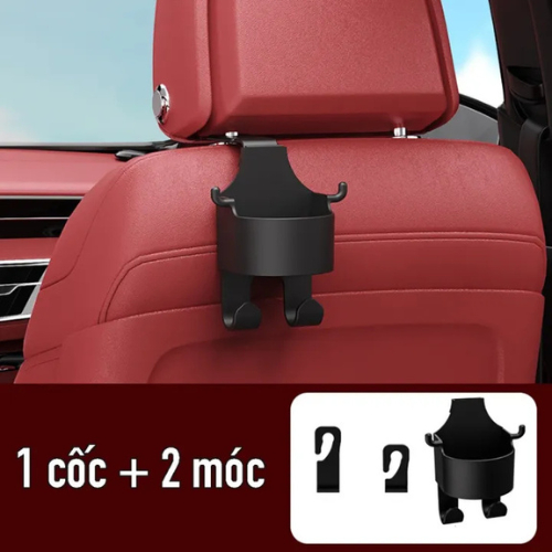 Giá Đỡ Ly Cốc Treo Xe Ô Tô, Giá Đựng Cốc Đa Năng Kiêm Móc Treo & Đỡ Điện Thoại Tiện Lợi | BigBuy360 - bigbuy360.vn