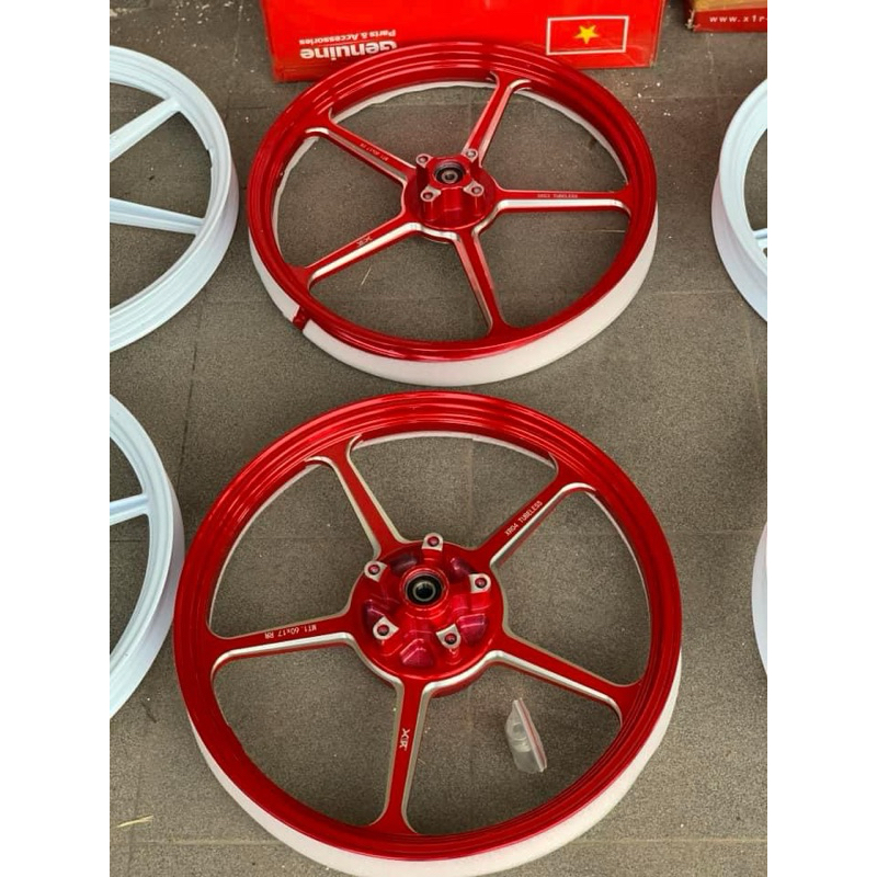 Mâm cnc x1r màu đỏ ex150/155