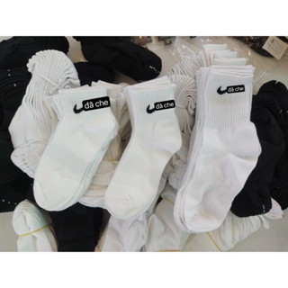 Tất vớ N.ike trắng đen thể thao cổ thấp, cổ trung, cổ cao nam nữ