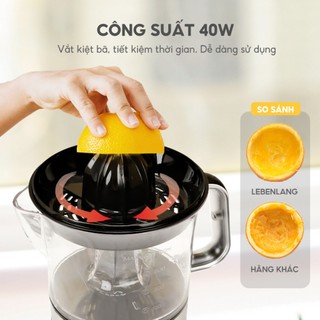 Máy vắt cam LEBENLANG LB389, 700ml, công suất 40W, bảo hành 2 năm