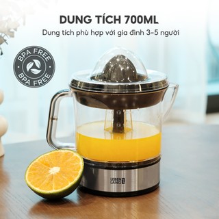 Máy vắt cam LEBENLANG LB389, 700ml, công suất 40W, bảo hành 2 năm