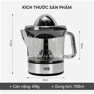 Máy vắt cam LEBENLANG LB389, 700ml, công suất 40W, bảo hành 2 năm