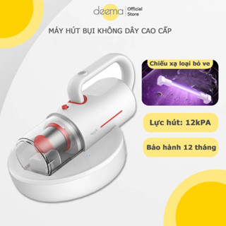 Máy hút bụi giường nệm Deerma CM1300 đa năng lực hút mạnh 12000Pa, máy hút bụi cầm tay diệt khuẩn giường nệm, sofa