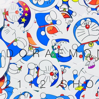 1 CÁI Tem dán - Sticker DORAEMON 5,5cm