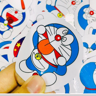 1 CÁI Tem dán - Sticker DORAEMON 5,5cm