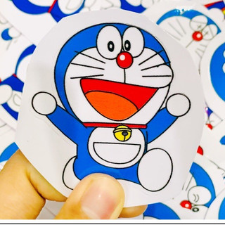 1 CÁI Tem dán - Sticker DORAEMON 5,5cm