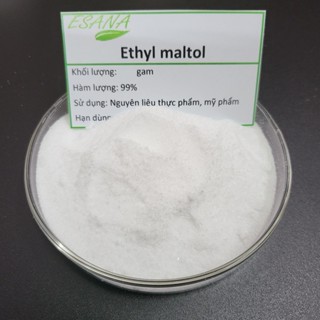100g Ethyl Maltol chất kích hương, tăng hương
